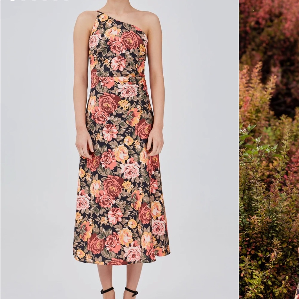 Keepsake Avenue Midi Dress Burnt Rose NWT 🥀